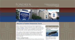Desktop Screenshot of fondrenpcusa.org