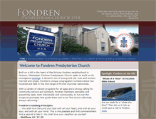 Tablet Screenshot of fondrenpcusa.org